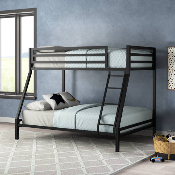 Mack & Milo™ Inko Twin Over Full Metal Standard Bunk Bed by Mack & Milo™ & Reviews Wayfair